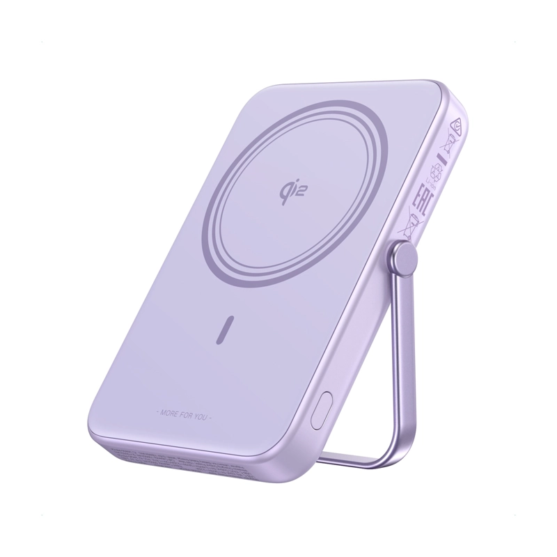 POWER BANK UGREEN INALAMBRICO MAGNETICO 10000MAH UNO PB764-45337 MORADO - 2