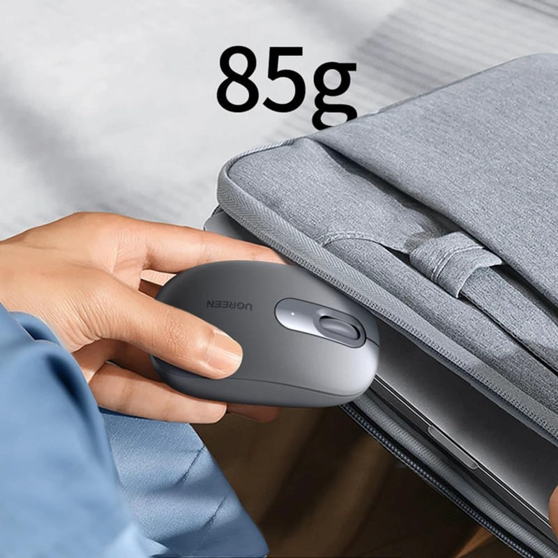 MOUSE UGREEN INALAMBRICO 2.4 MOONLIGHT GRAY MU105-90669 - 2