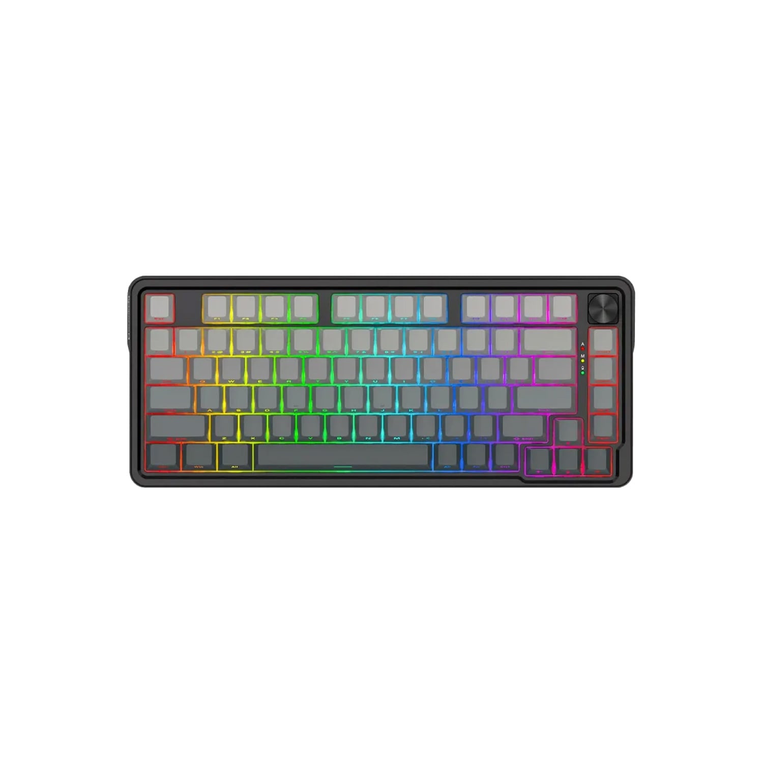 TECLADO GAMER REDRAGON UCAL PRO RGB US TRI-MODO K673 NEGRO DEGRADADO - 1