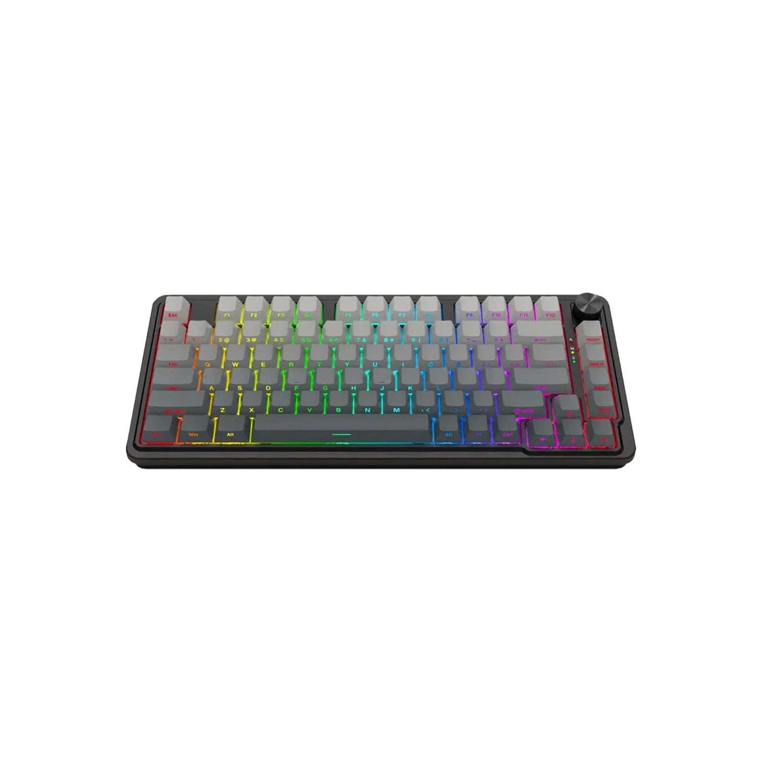 TECLADO GAMER REDRAGON UCAL PRO RGB US TRI-MODO K673 NEGRO DEGRADADO - 2