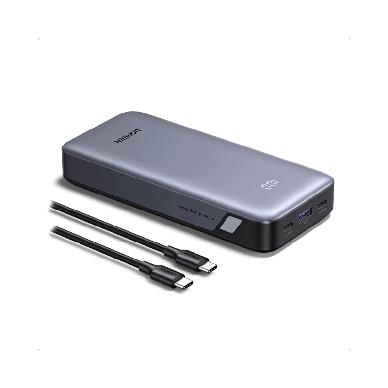 POWER BANK UGREEN 30W CARGA RÁPIDA 20000MAH NEGRO PB532 55989B - 3