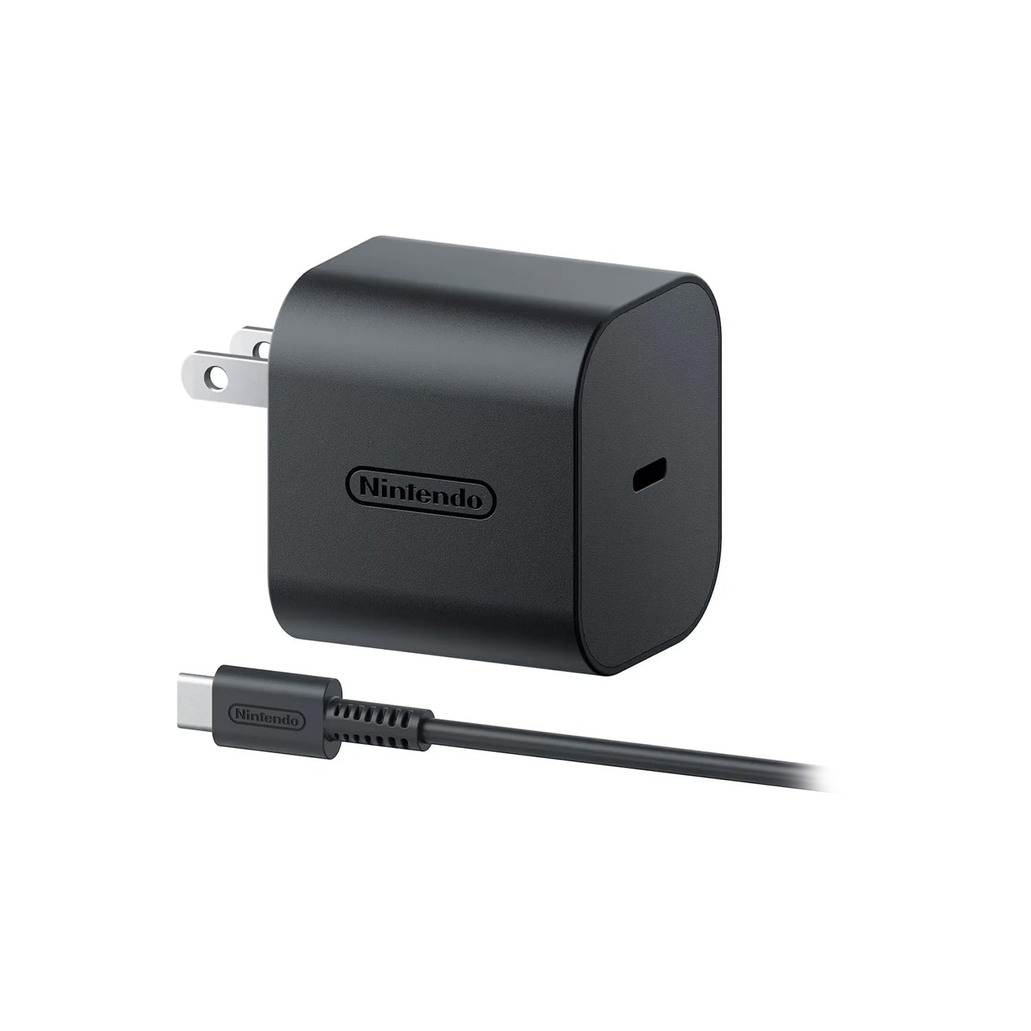 ADAPTADOR DE CORRIENTE AC PARA NINTENDO SWITCH 2 NEGRO - 1