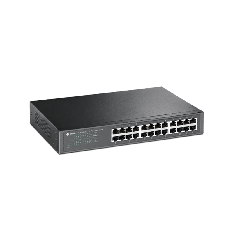 SWITCH TP-LINK 24 PUERTOS RJ45 48GBPS TL-SG1024D NEGRO - 2