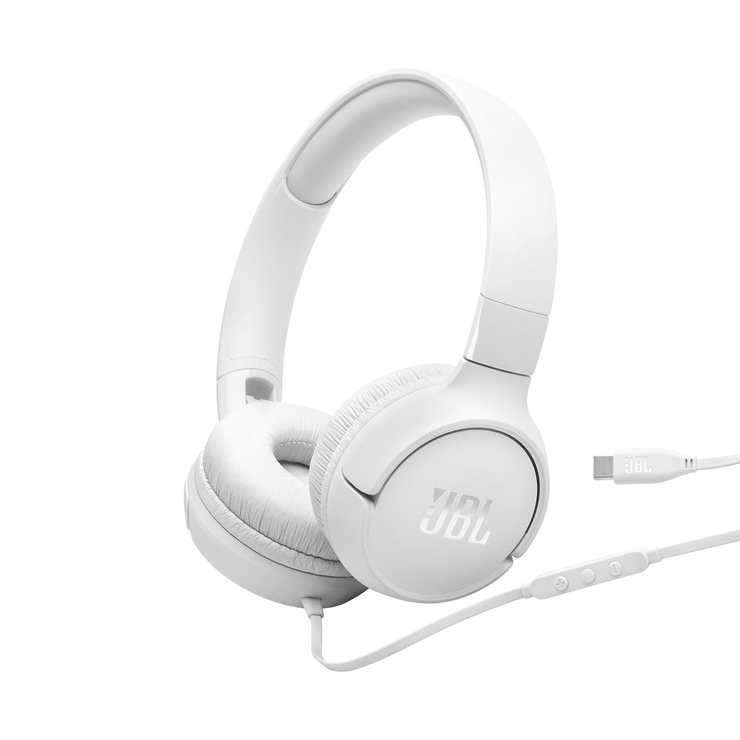 AUDÍFONO JBL TUNE 520C CON CABLE USB-C WHITE - 1