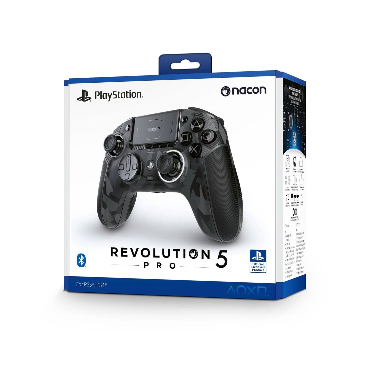 MANDO NACON REVOLUTION 5 PRO WIRELESS GREY CAMUFLADO - 4