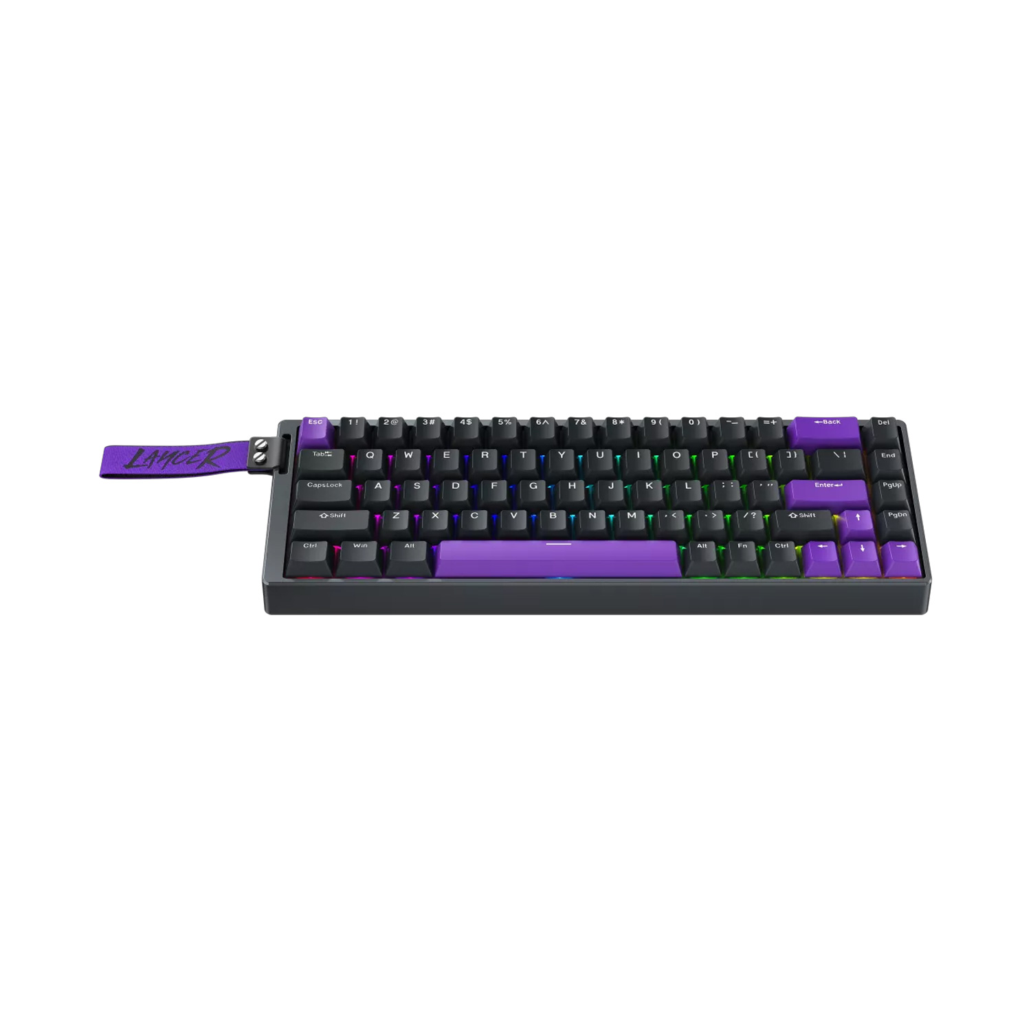 TECLADO GAMER MACHENIKE LANCER 68 PRO WIRED HYPERMYTH MAGNETIC SWITCH GREY - 2
