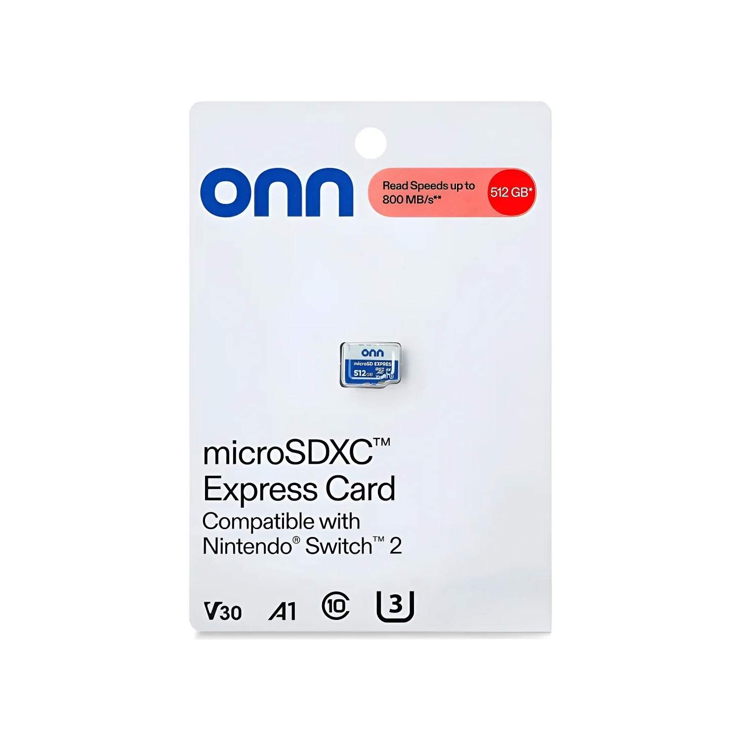 MEMORIA ONN MICRO SDXC EXPRESS CARD 512GB 800MB/S V30 A1 - 4