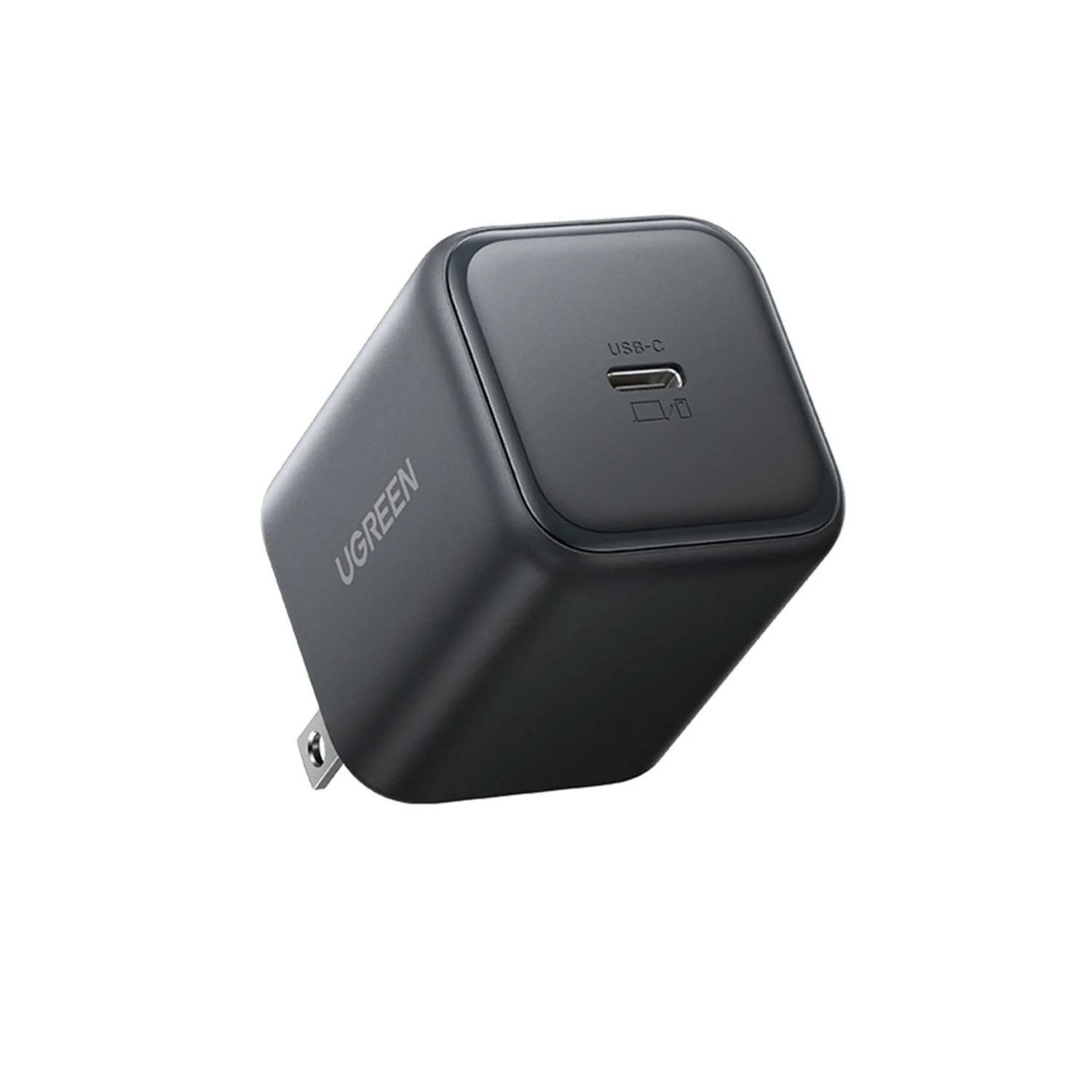 CARGADOR UGREEN CARGA RAPIDA 45W USB-C GAN US X524 65050B NEGRO - 1
