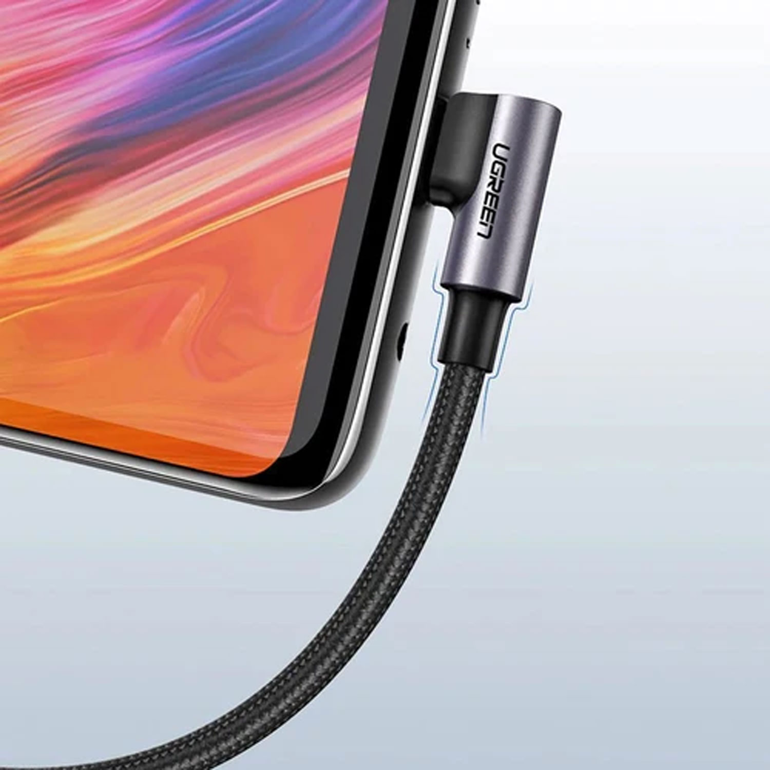 CARGADOR UGREEN CARGA RAPIDA 45W USB-C GAN US X524 65050B NEGRO - 5