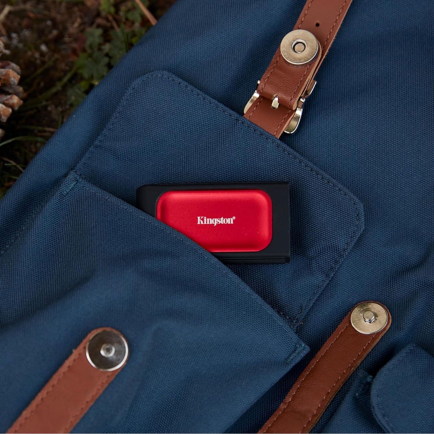 UNIDAD DE ESTADO SOLIDO EXTERNO KINGSTON SSD XS1000R 2TB UP TO 1050MB/S USB 3.2G ROJO - 4