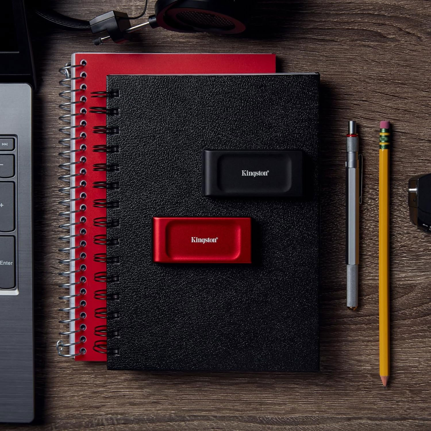 UNIDAD DE ESTADO SOLIDO EXTERNO KINGSTON SSD XS1000R 2TB UP TO 1050MB/S USB 3.2G ROJO - 6