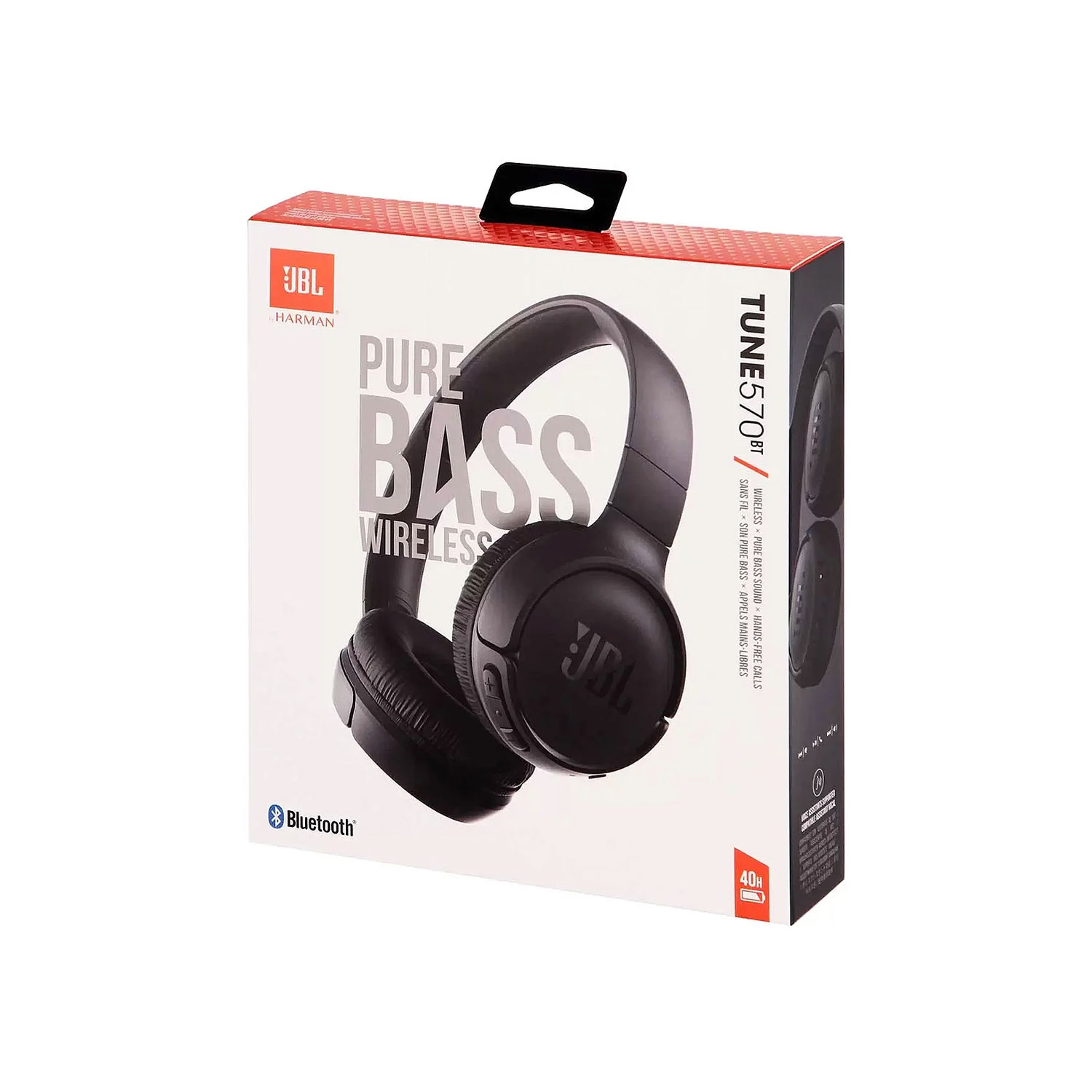 AUDÍFONOS JBL TUNE 570BT BLUETOOTH NEGROS - 6