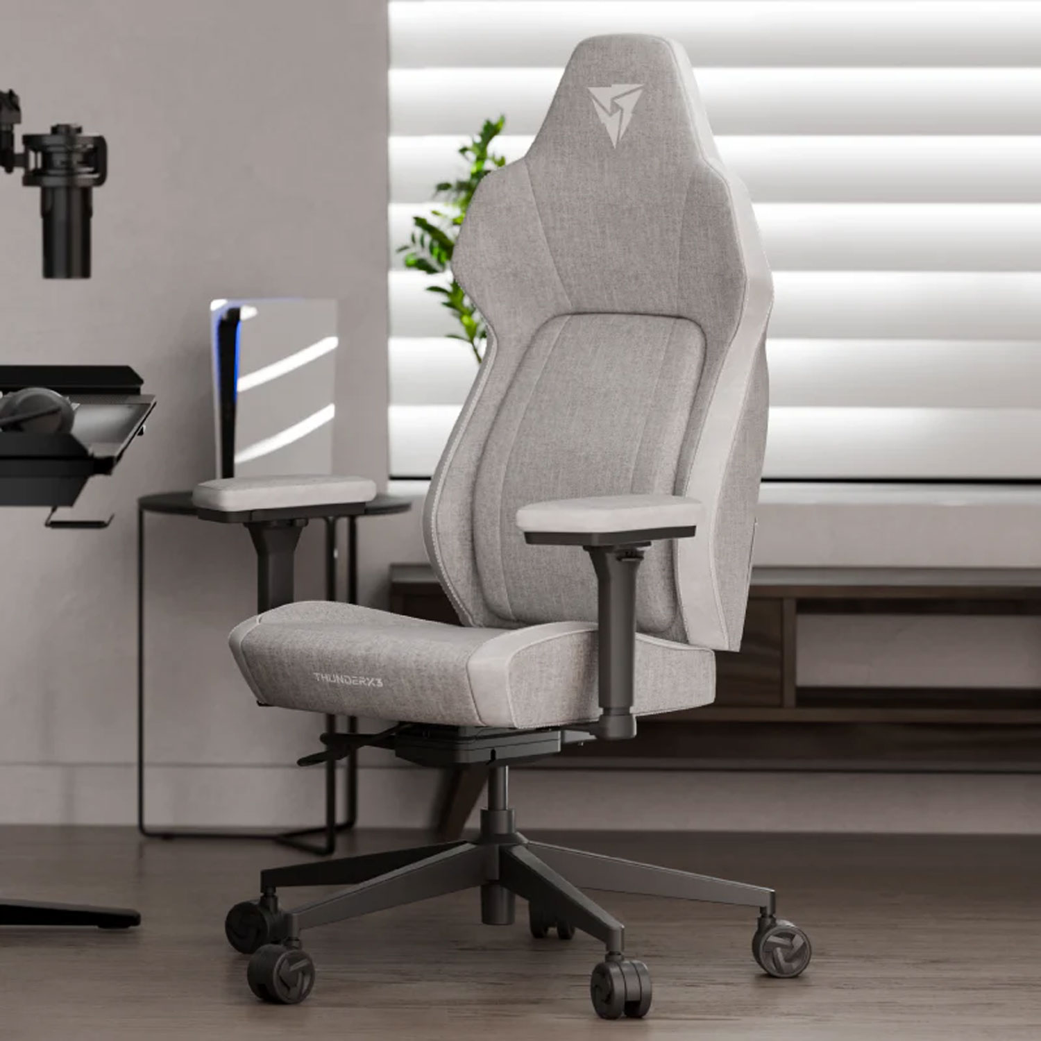 SILLA GAMER THUNDERX3 CORE SMART LOFT LIGHT GREY - 4