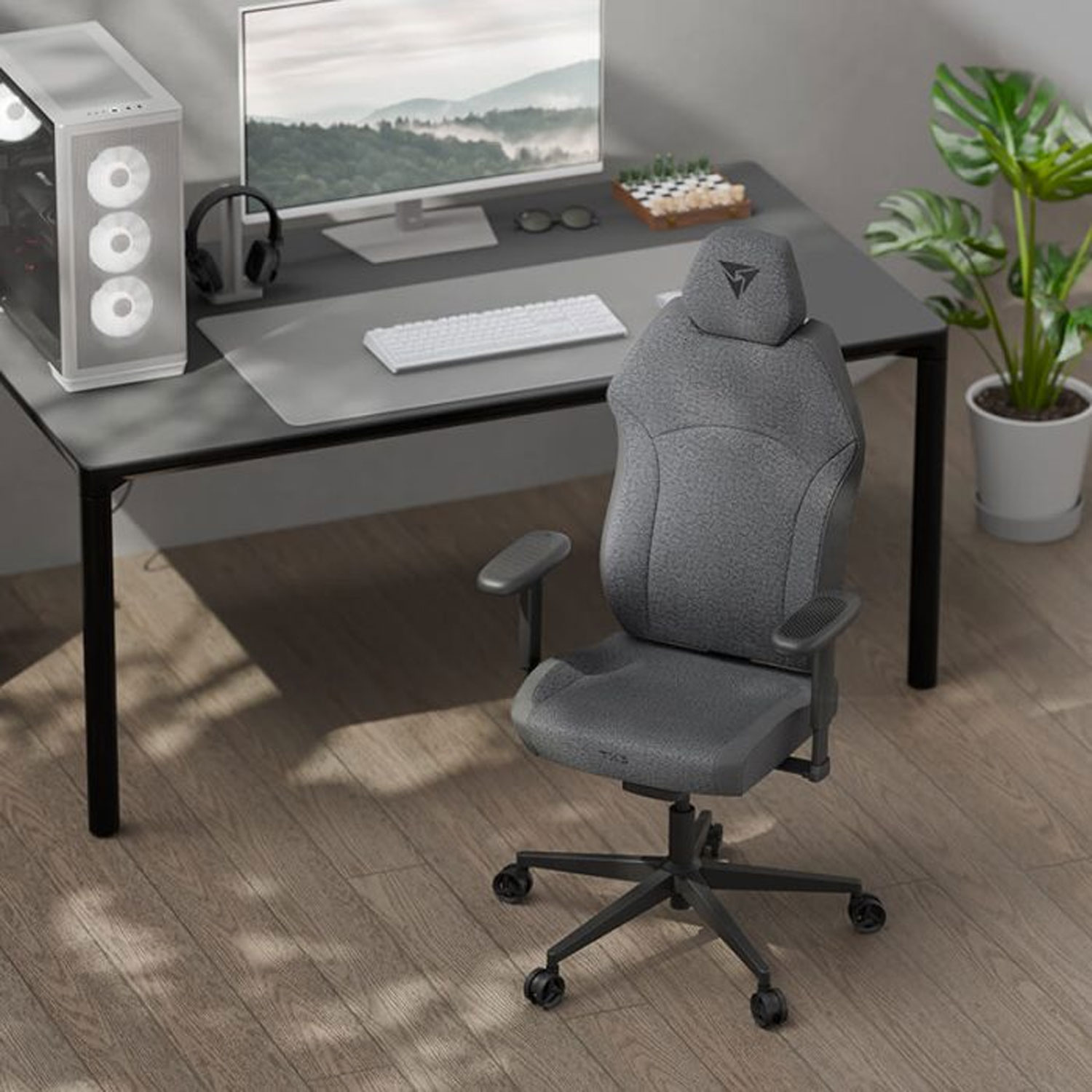 SILLA GAMER THUNDERX3 SOLO 360 LOFT AIR DARK GREY - 5