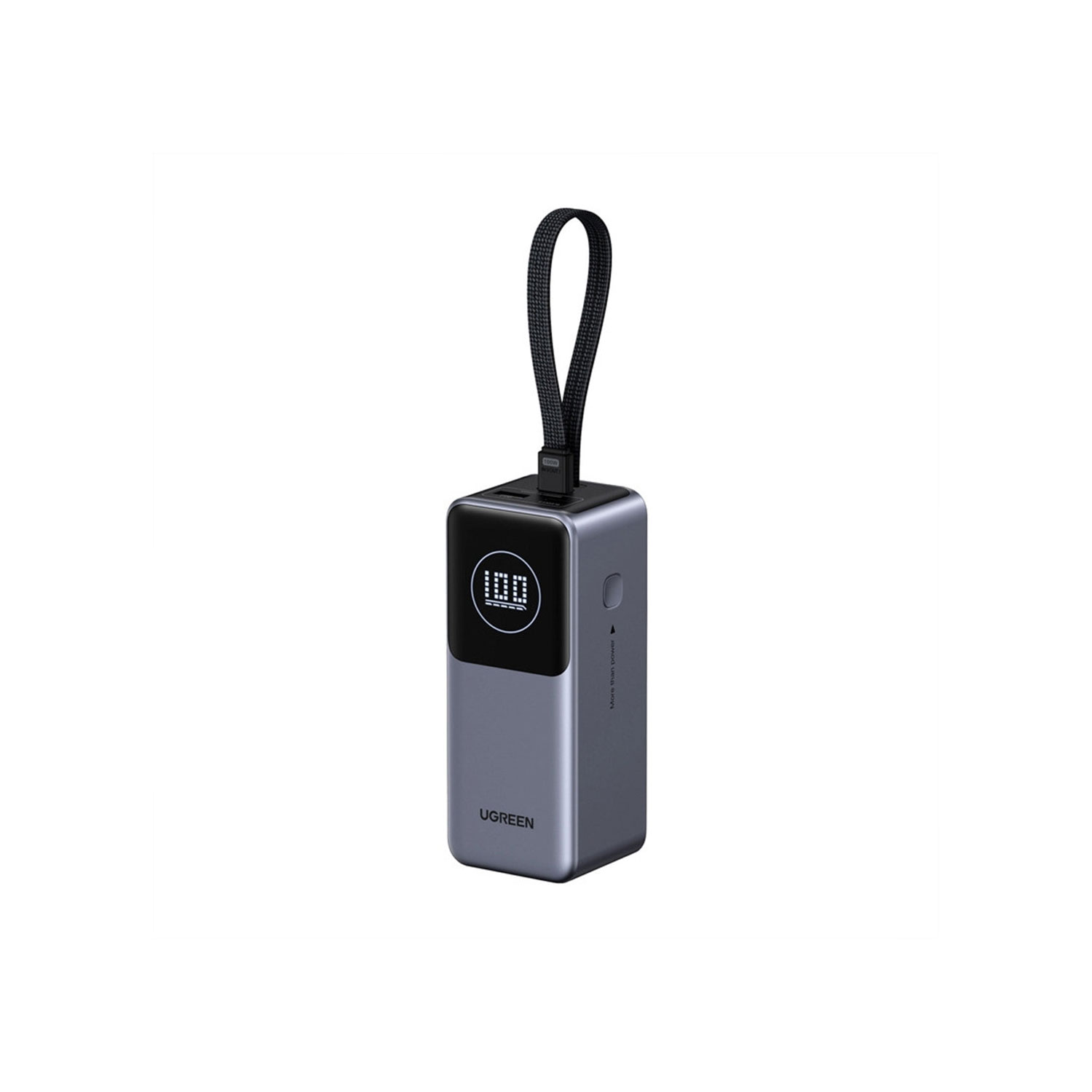 POWER BANK UGREEN 130W 20000 MAH CON CABLE INTEGRADO 55365B - 1