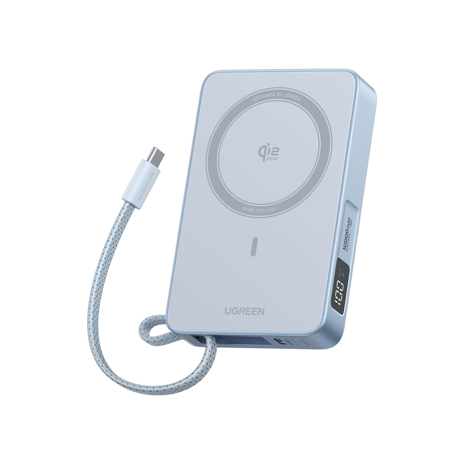 POWER BANK UGREEN 25W 10000 MAH MAGNÉTICO INALÁMBRICO 65958B - 1