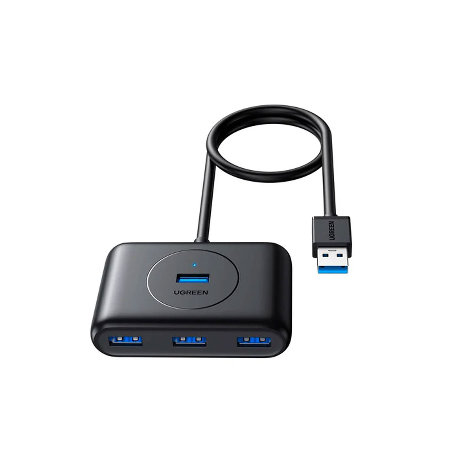 Hub Ugreen USB 3.0 a USB 4 Puertos con Adaptador Tipo C 40850 - 2