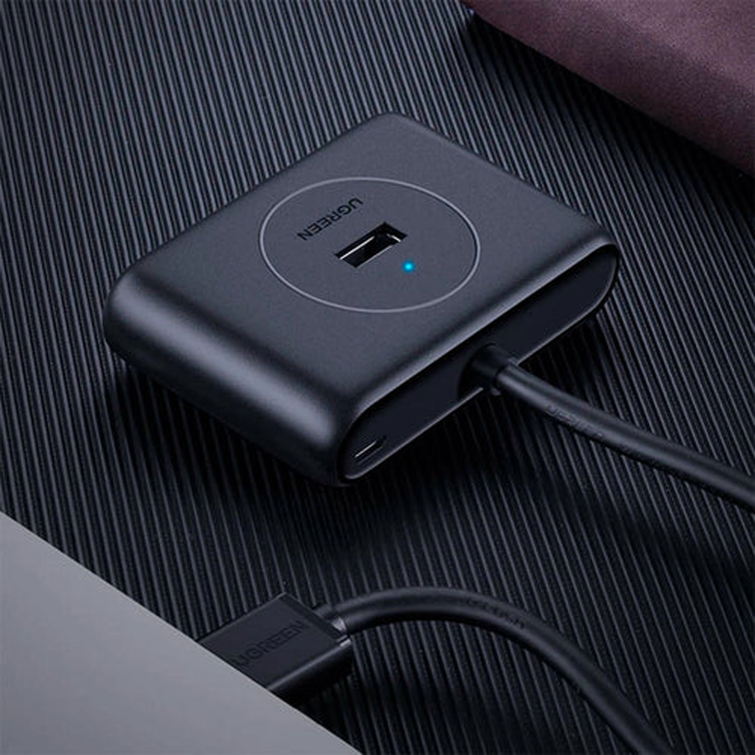 Hub Ugreen USB 3.0 a USB 4 Puertos con Adaptador Tipo C 40850 - 5