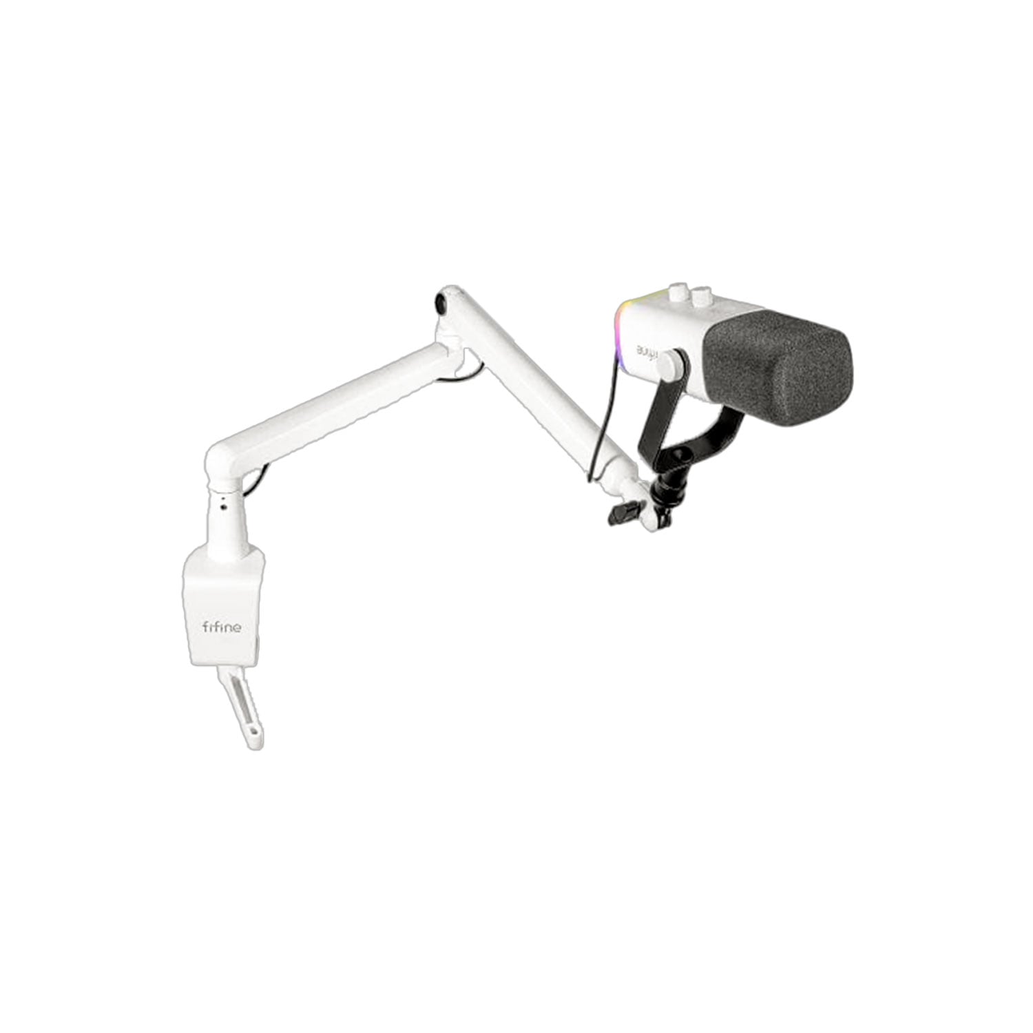 MICRÓFONO FIFINE TAM8 USB (SOPORTE DE BRAZO) BLANCO - 2