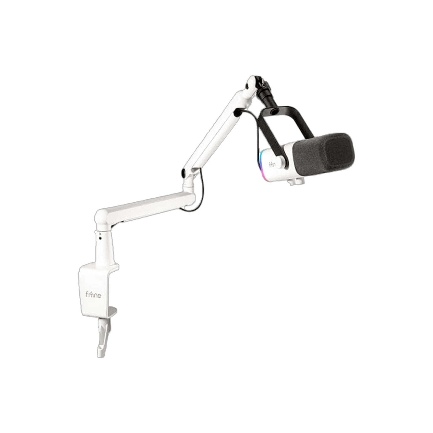 MICRÓFONO FIFINE TAM8 USB (SOPORTE DE BRAZO) BLANCO - 3