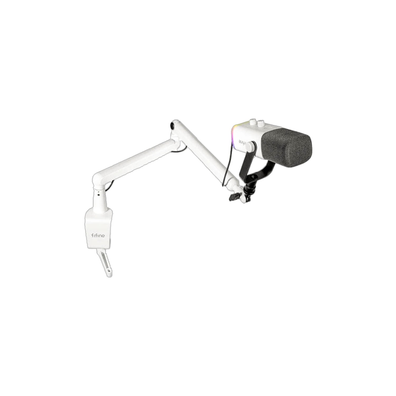 MICRÓFONO FIFINE TAM8 USB (SOPORTE DE BRAZO) BLANCO - 5
