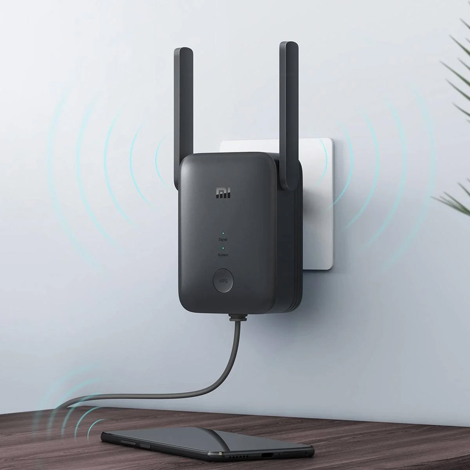 REPETIDOR DE WIFI XIAOMI AC1200 RANGE EXTENSOR NEGRO - 4