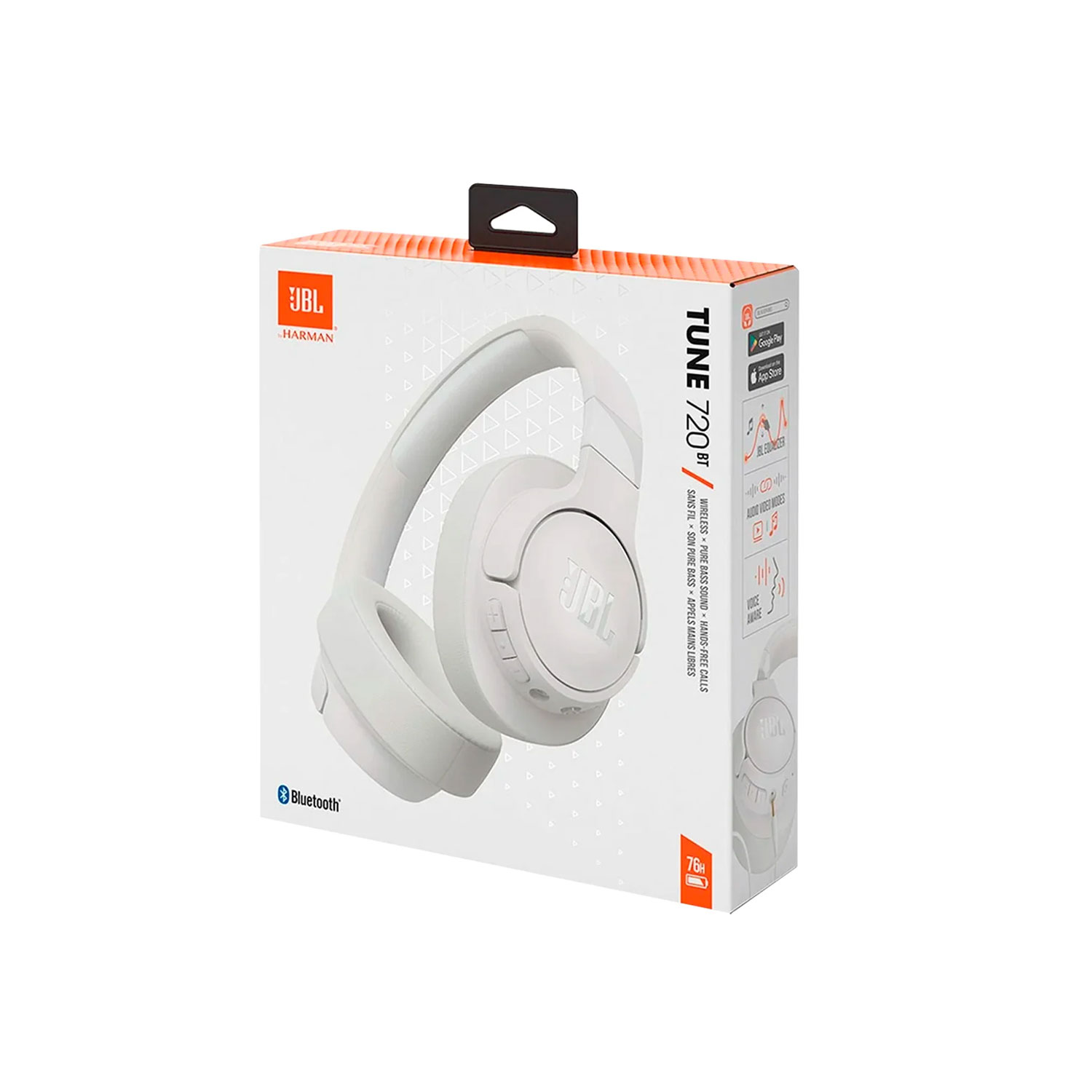 AUDÍFONOS JBL TUNE 720BT BLUETOOTH BLANCOS - 5