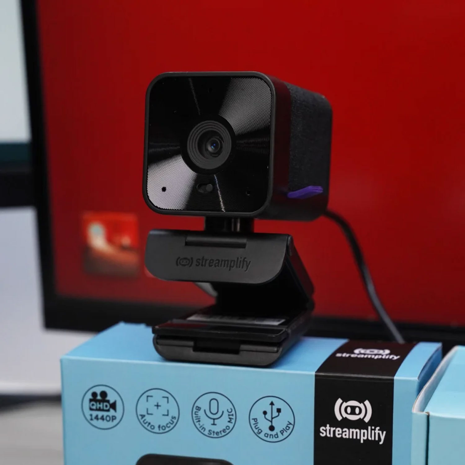 CAMARA WEB STREAMPLIFY CAM G-QHD 4M30 - 5