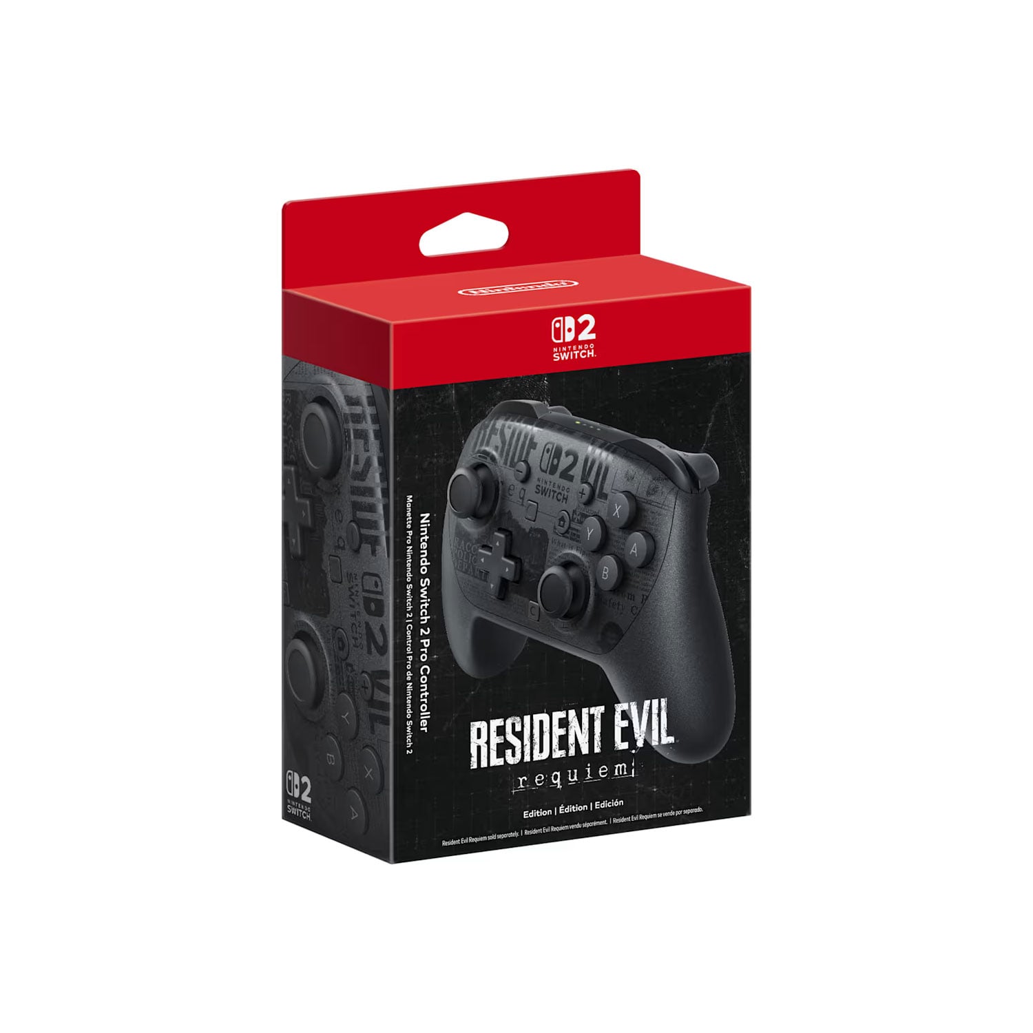 MANDO PRO CONTROLLER EDICION RESIDENT EVIL REQUIEM PARA NINTENDO SWITCH 2 - 6