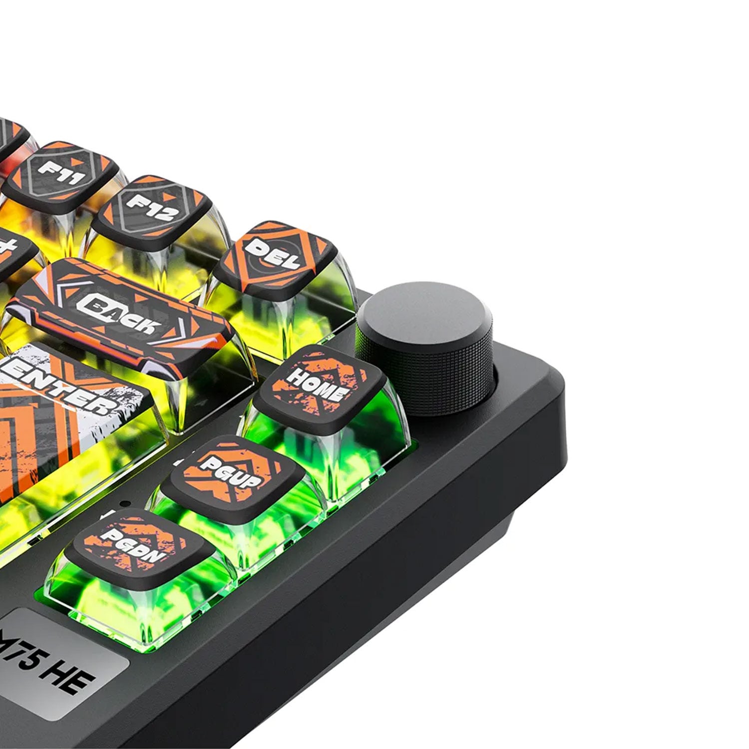 TECLADO GAMER ROYAL KLUDGE RK-M75 HE CABLEADO HEPHAESTUS MINT MAGNETIC SWICTH - 3