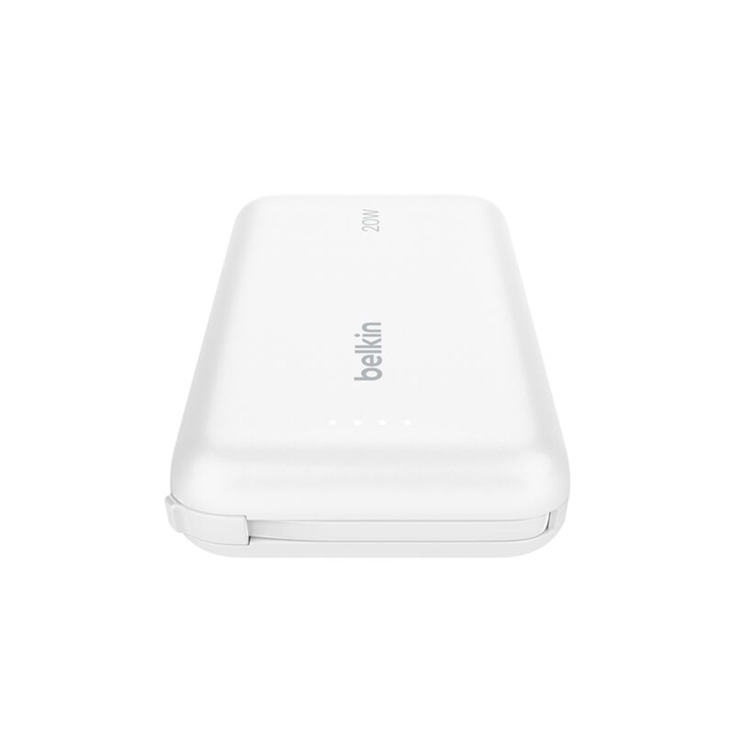 POWER BANK BELKIN BPB021 10000MAH 20W PD CON CABLE USB-C INTEGRADO BLANCO - 5