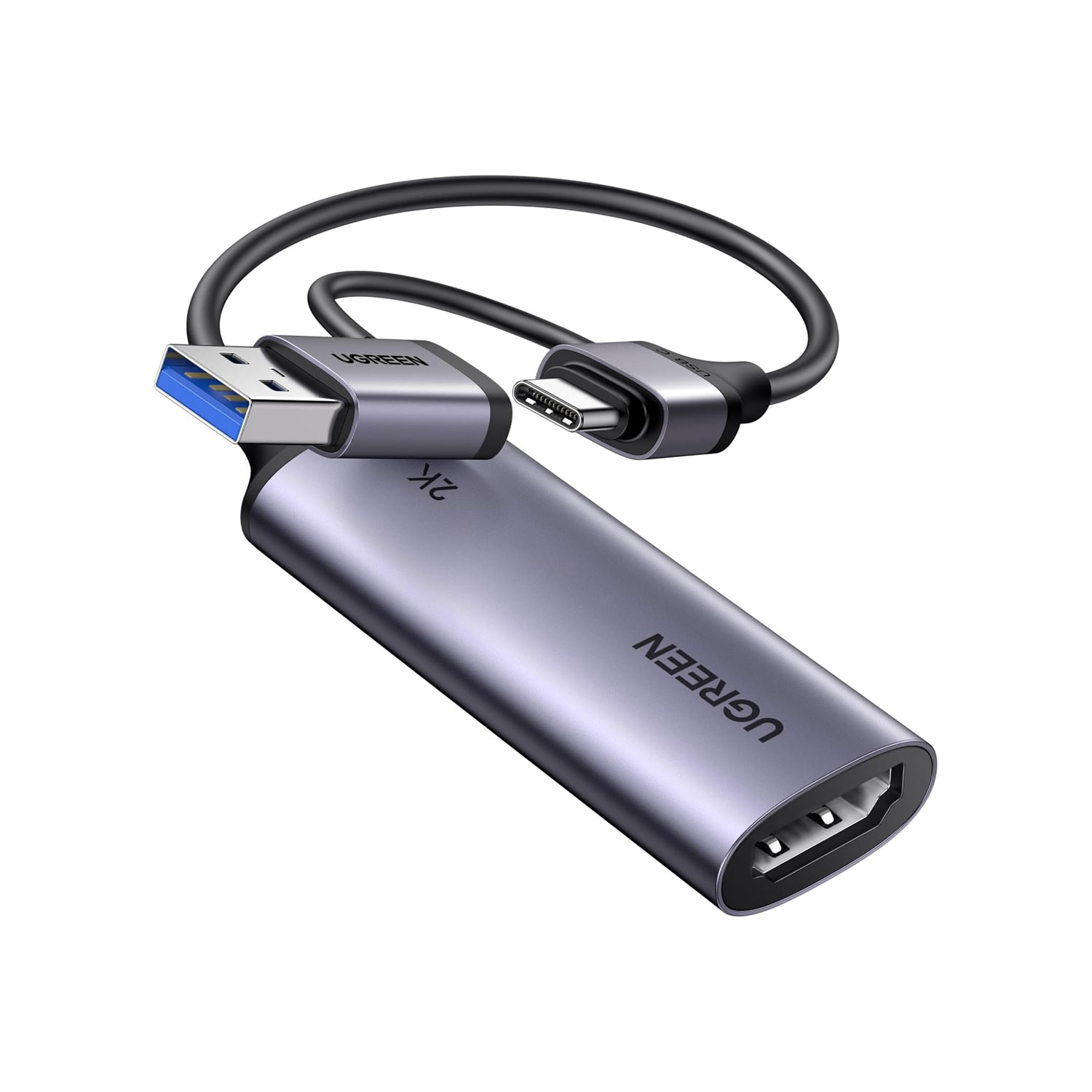 CAPTURADORA DE VIDEO UGREEN HDMI A USB 3.0 2K 30HZ CM629-15389 - 1