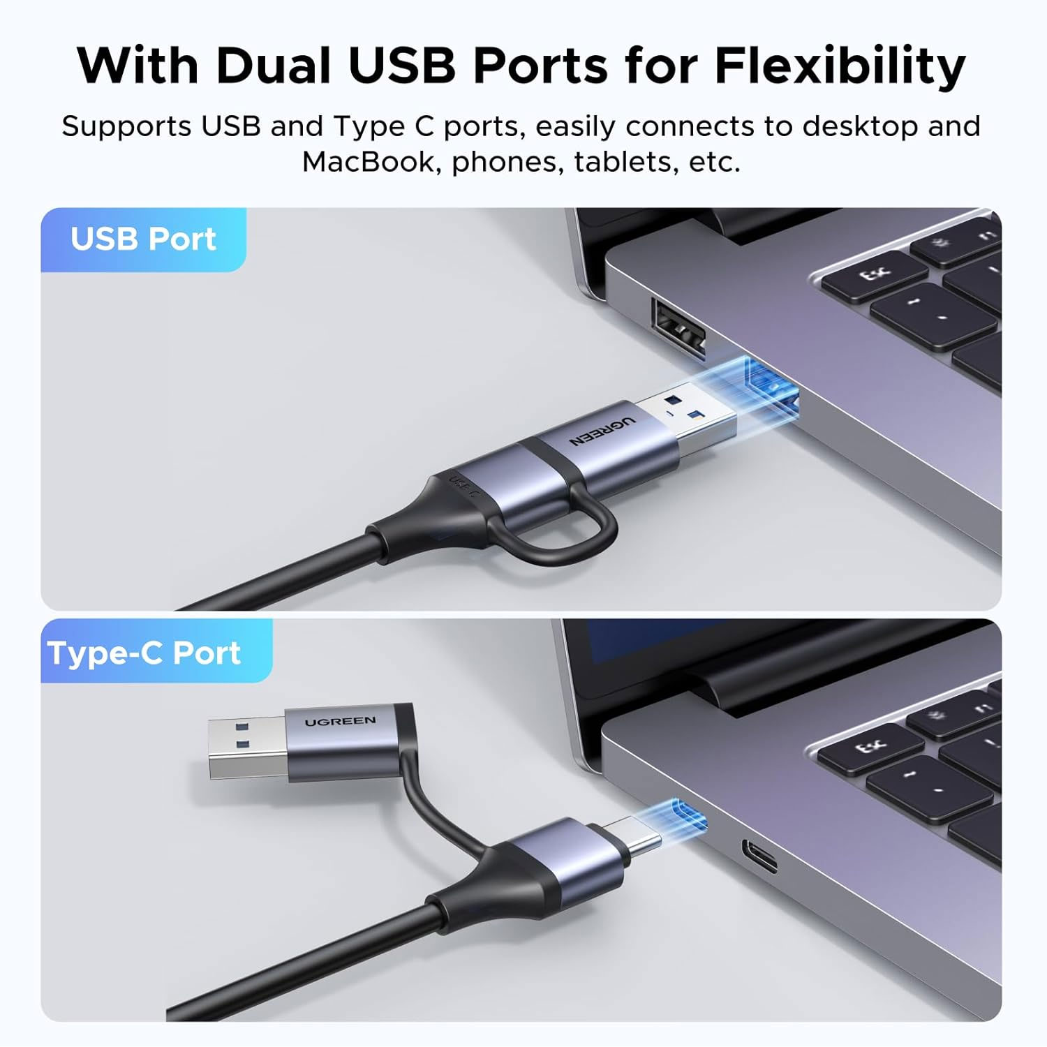 CAPTURADORA DE VIDEO UGREEN HDMI A USB 3.0 2K 30HZ CM629-15389 - 5