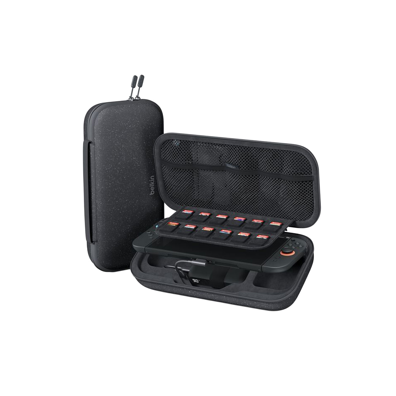 ESTUCHE DE CARGA BELKIN 20W PARA NINTENDO SWITCH 2 CHARCOAL ENA001 - 1
