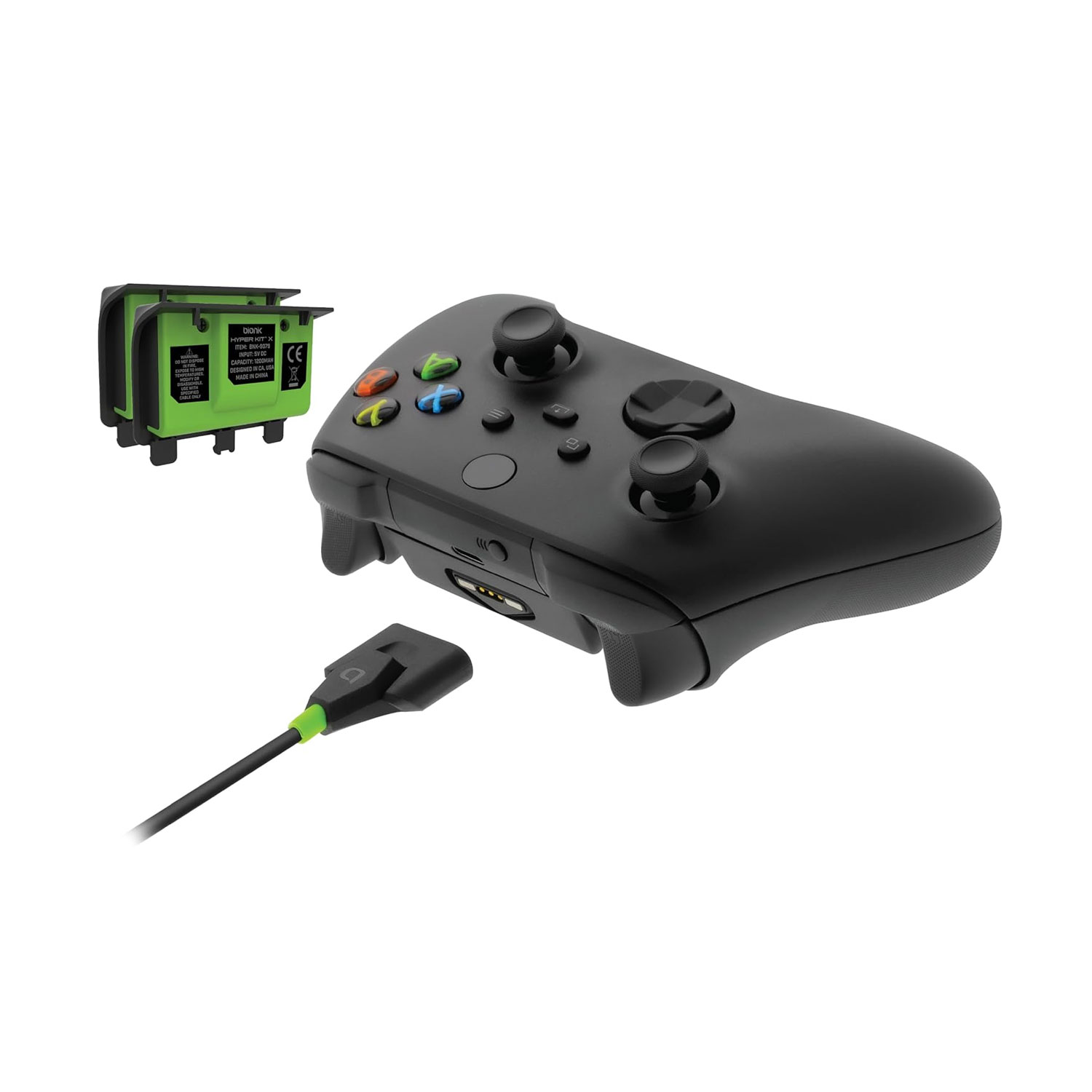 KIT DE BATERÍA BIONIK HYPER BATTERY PARA XBOX SERIES X/S NEGRO - 4