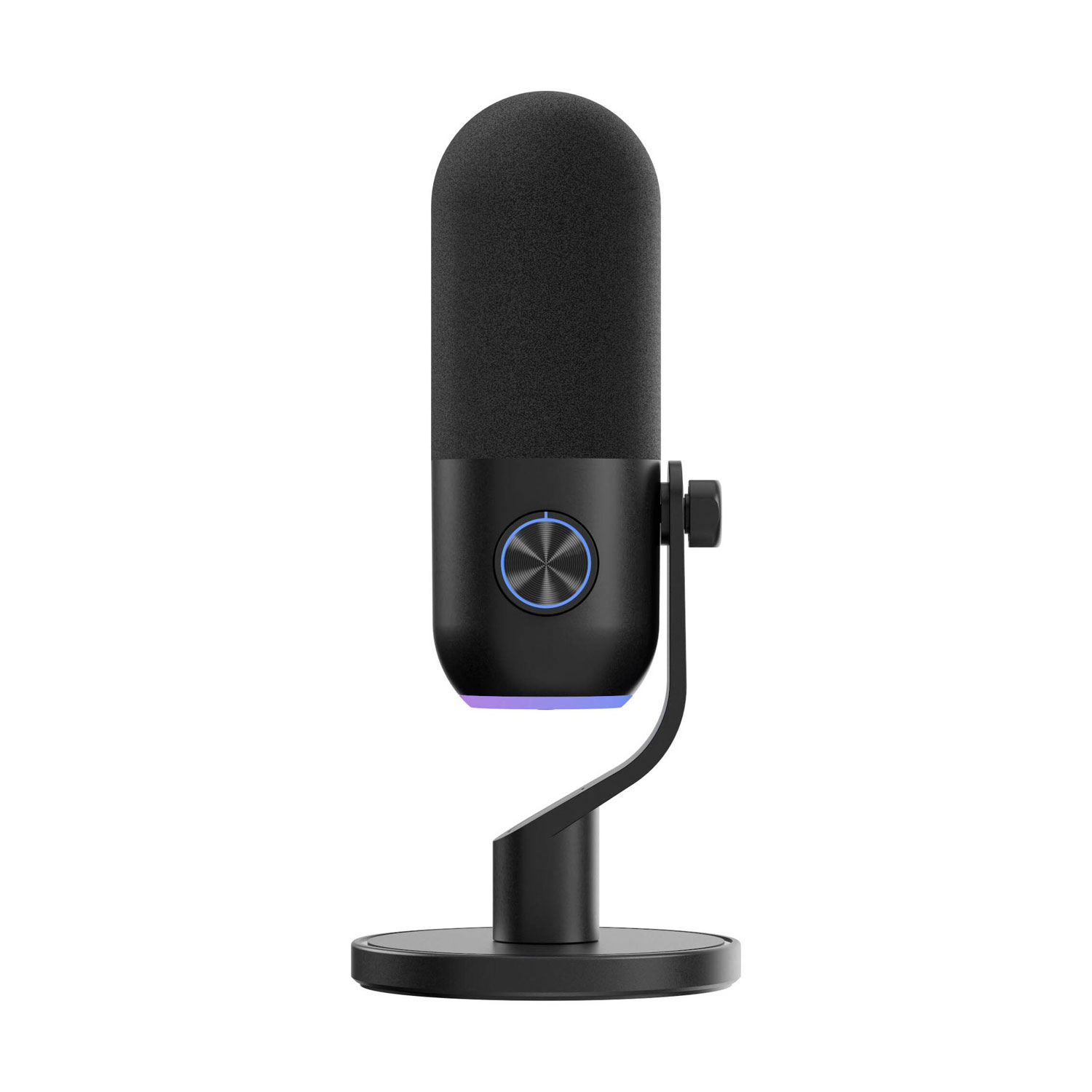 MICROFONO STREAMPLIFY MIC MINI 48 RGB CABLEADO CON STAND BLACK - 2