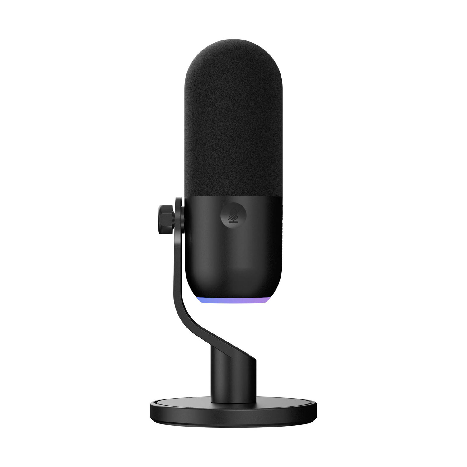 MICROFONO STREAMPLIFY MIC MINI 48 RGB CABLEADO CON STAND BLACK - 4