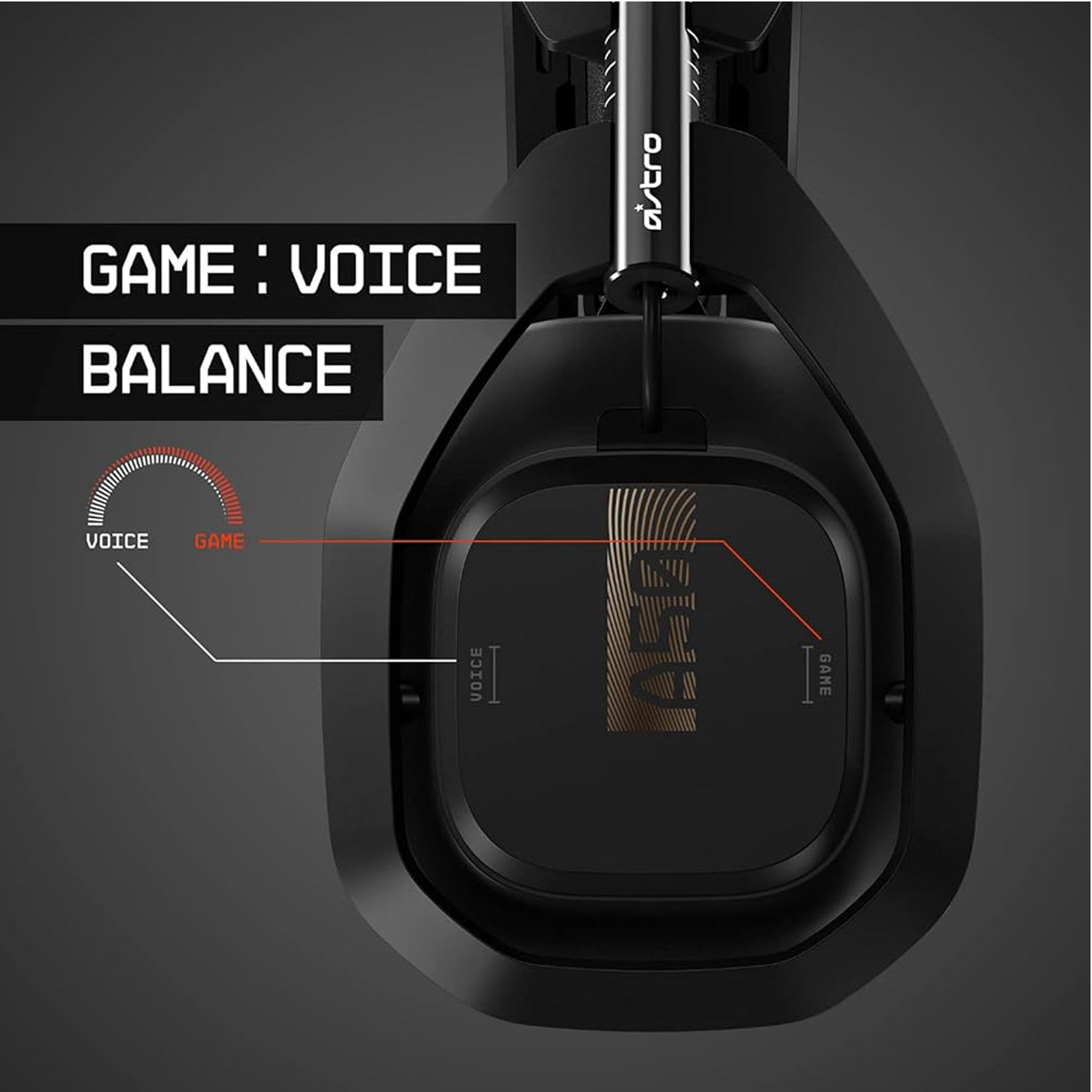 AUDÍFONOS GAMER ASTRO A50 LIGHTSPEED WIRELESS CON BASE STATION NEGRO - 2