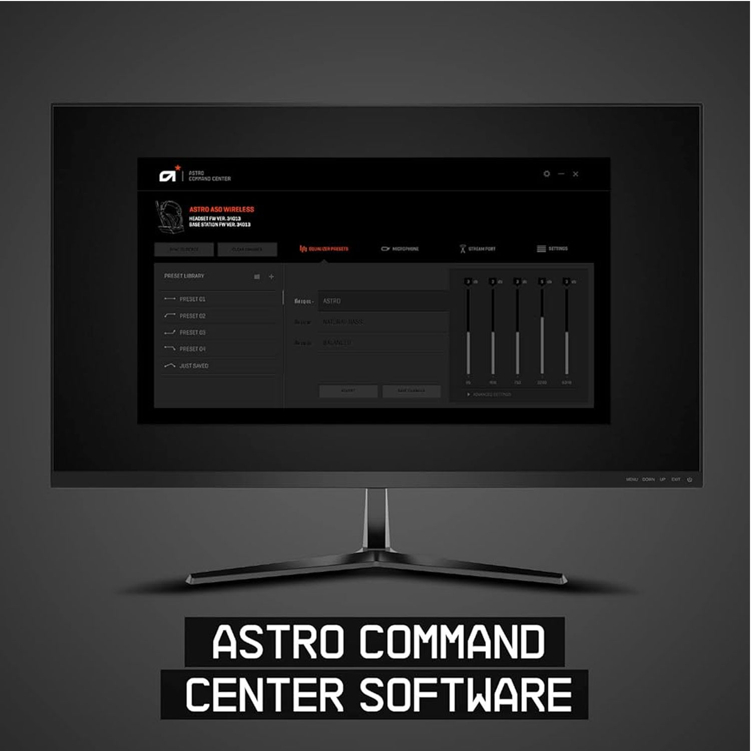 AUDÍFONOS GAMER ASTRO A50 LIGHTSPEED WIRELESS CON BASE STATION NEGRO - 3