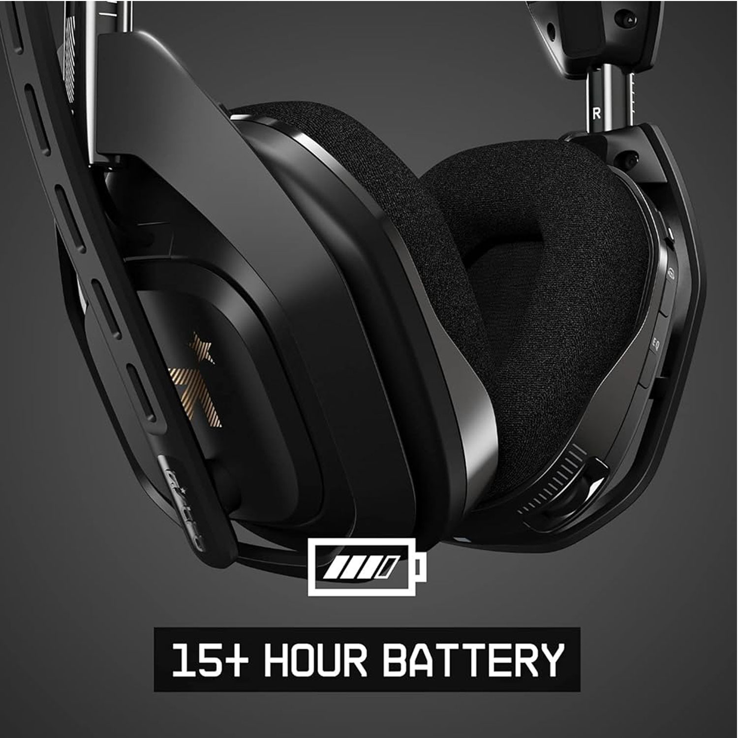 AUDÍFONOS GAMER ASTRO A50 LIGHTSPEED WIRELESS CON BASE STATION NEGRO - 5