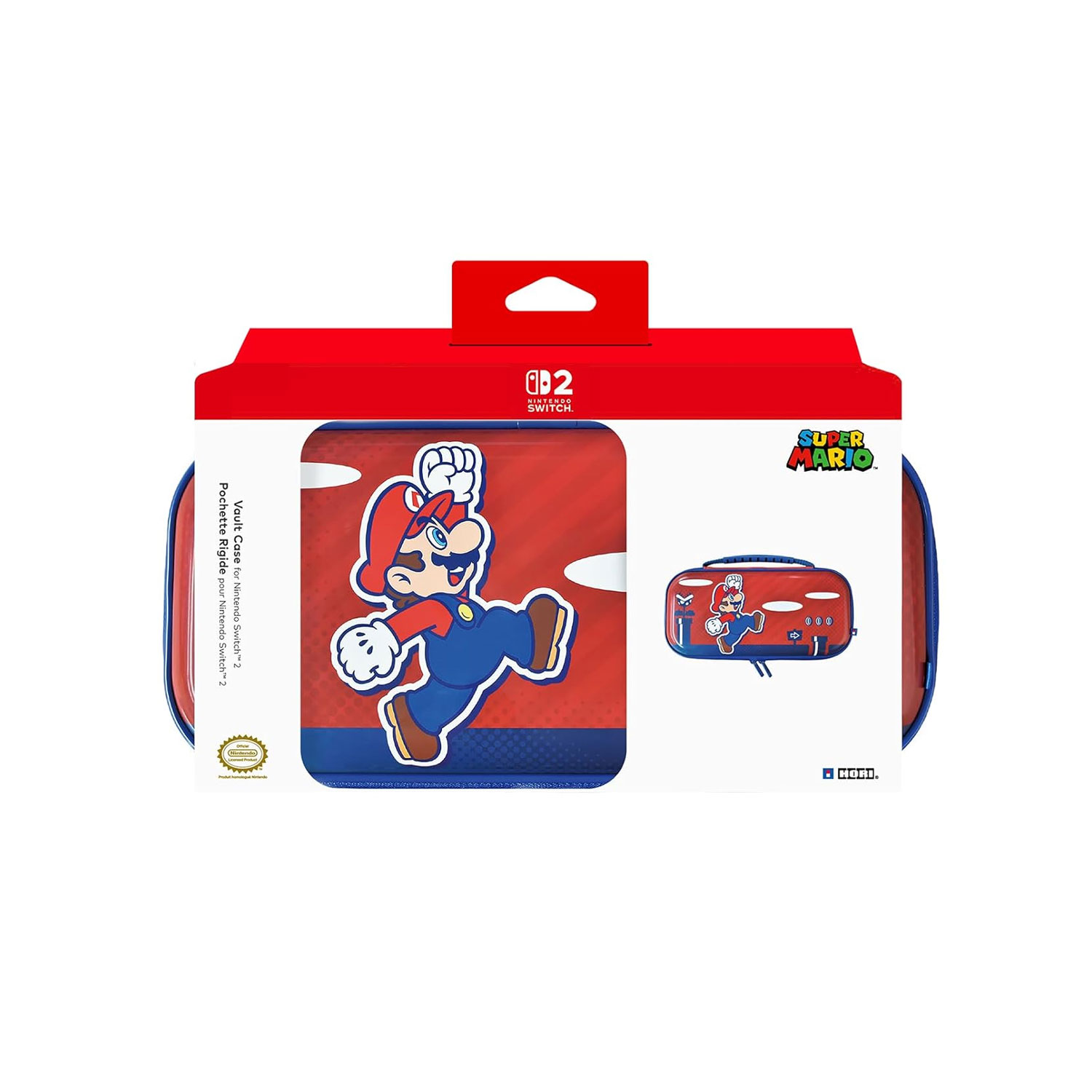 ESTUCHE RÍGIDO HORI VAULT CASE SUPER MARIO PARA NINTENDO SWITCH 2 NSX-114U - 5