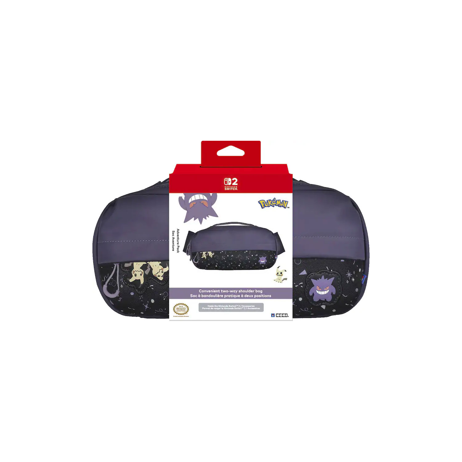 MOCHILA HORI ADVENTURE PACK GENGAR Y MIMIKYU PARA NINTENDO SWITCH 2 NSX-094U - 4