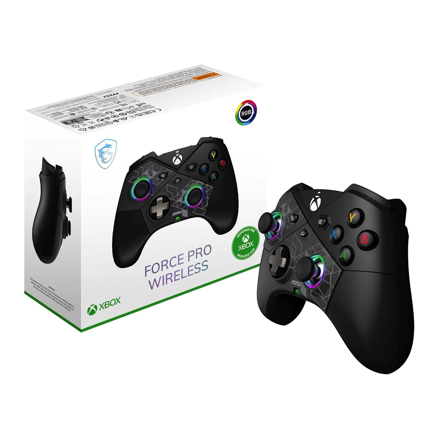 MANDO INALAMBRICO GAMEPAD MSI FORCE PRO WIRELESS BLACK - 6