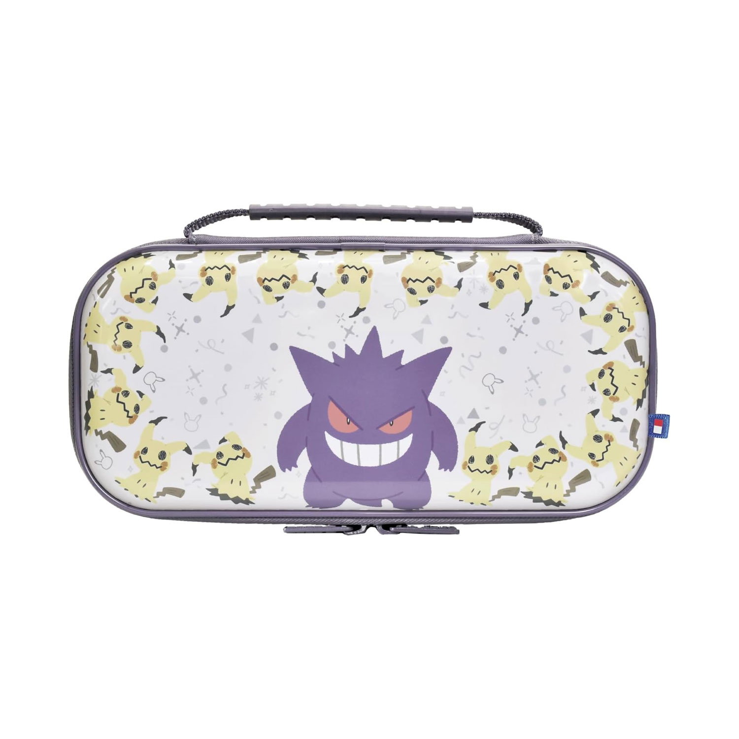 ESTUCHE RÍGIDO HORI VAULT CASE GENGAR Y MIMIKYU PARA NINTENDO SWITCH 2 NSX-095U - 1