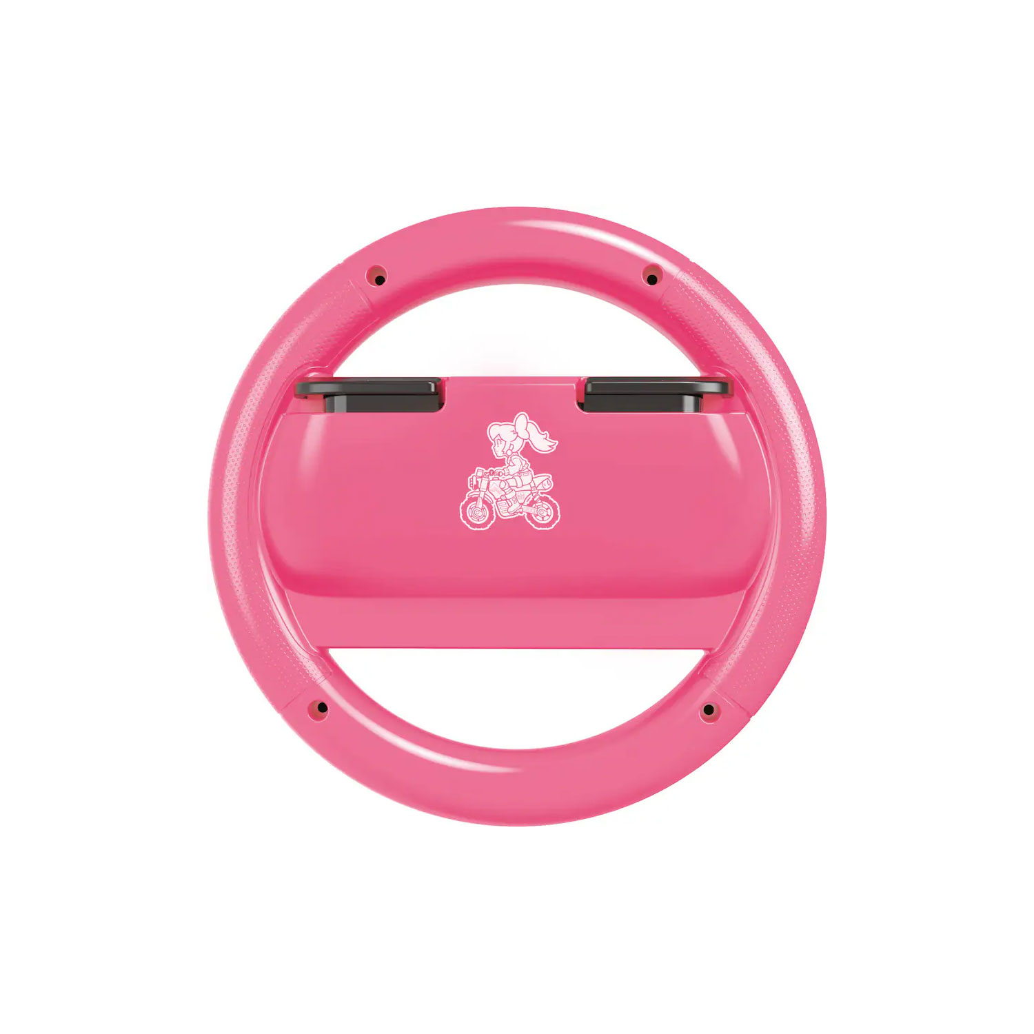 TIMON HORI-MARIO KART WORLD RACING WHEEL PEACH PARA NINTENDO SWITCH 2 NSX-089U - 4