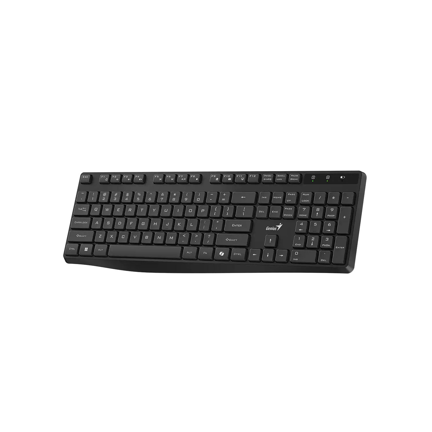 TECLADO GENIUS WIRELESS KB-7200 AI COPILOT MULTIMEDIA USB SP BLACK - 4
