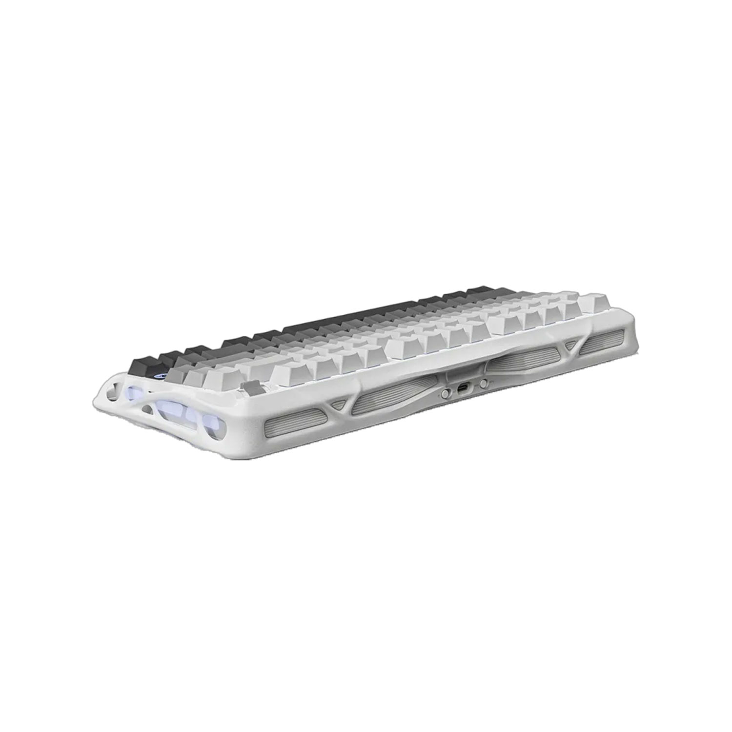TECLADO GAMER INALÁMBRICO GRAVASTAR MERCURY K1 INGLÉS RGB GRADIENT WHITE - 3