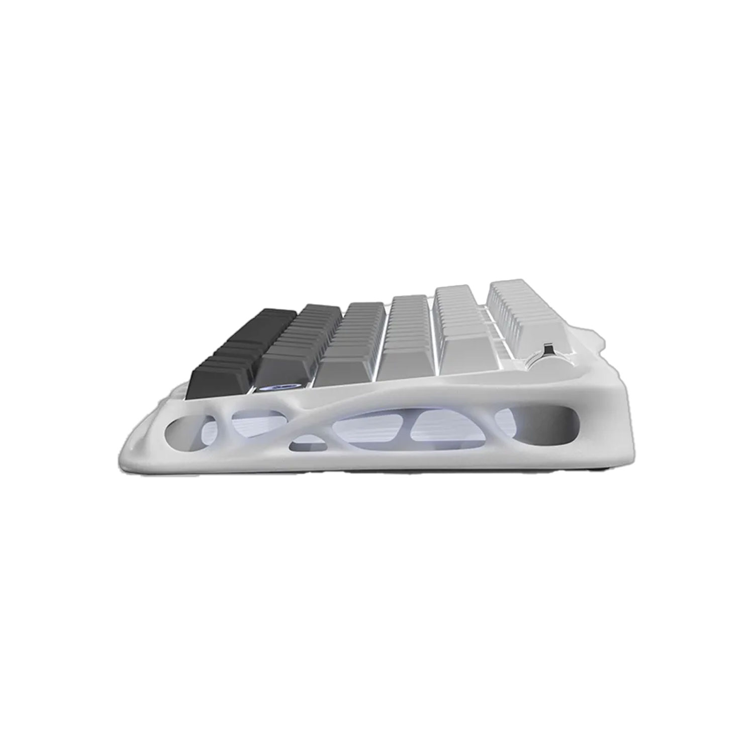 TECLADO GAMER INALÁMBRICO GRAVASTAR MERCURY K1 INGLÉS RGB GRADIENT WHITE - 4