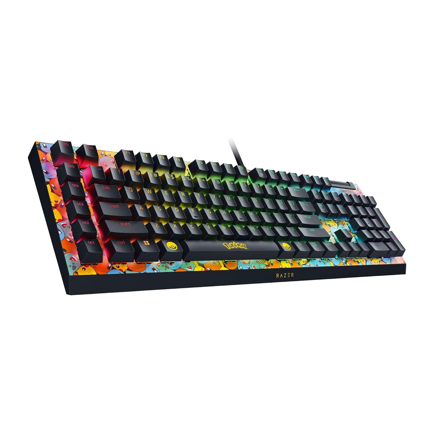 TECLADO GAMER RAZER BLACKWIDOW V4 X MECHANICAL GAMING POKEMON EDITION - 2