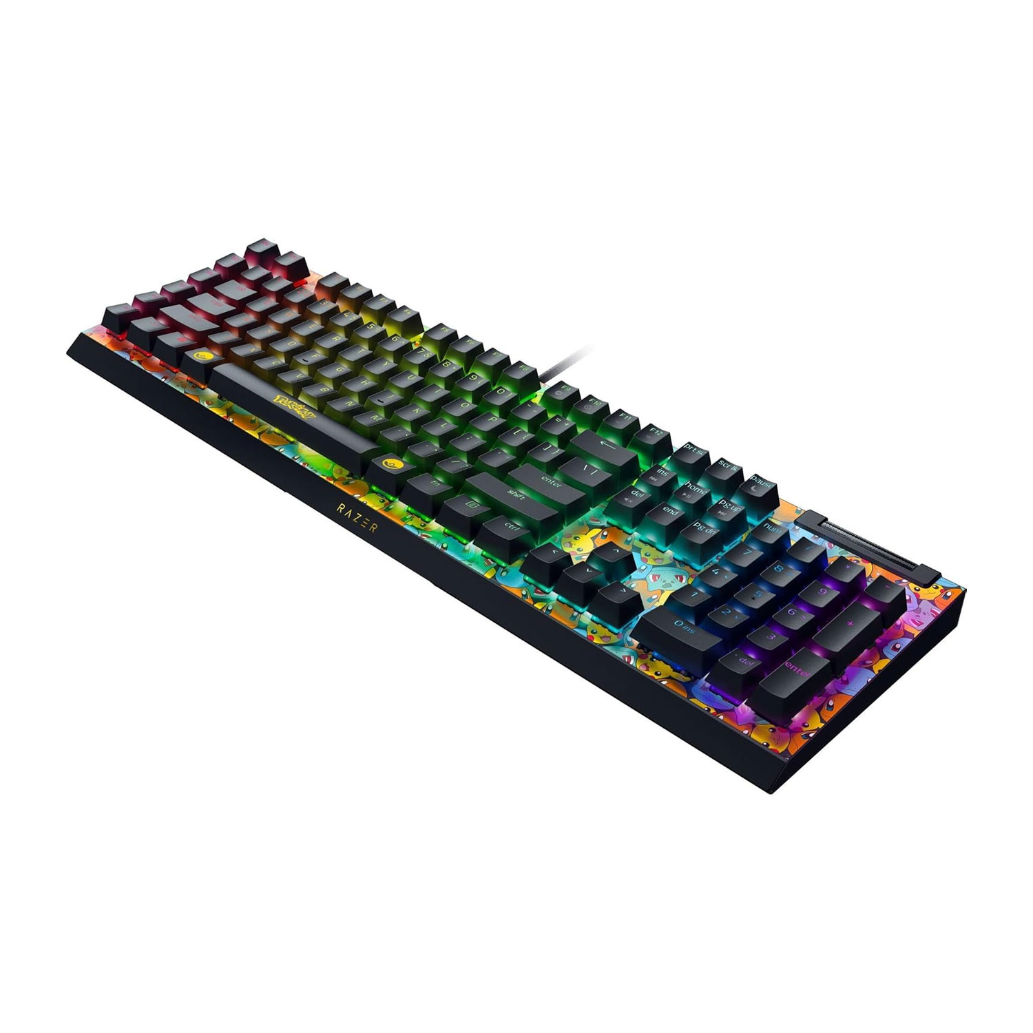 TECLADO GAMER RAZER BLACKWIDOW V4 X MECHANICAL GAMING POKEMON EDITION - 4